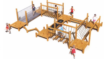TerraQuest
   ™Ultra - Sistema modular de senderos y circuitos de aventura en madera 
   