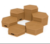 Asientos modulares blandos hexagonales 
   —Taburetes multifuncionales de bloques de construcción blandos para jardines de infancia y educación infantil.
   